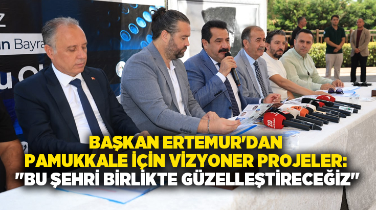 Pamukkale Belediye Başkanı Ali Rıza Ertemur, Gazeteciler ve Basın Bayramı
