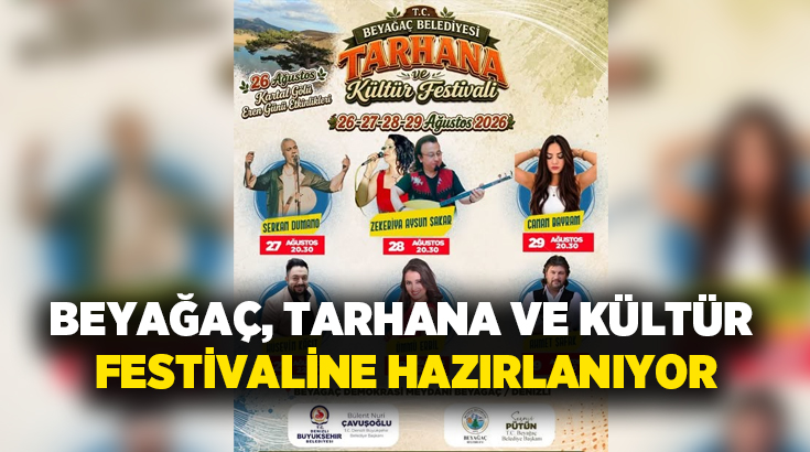 Beyağaç Belediyesi tarafından bu yıl ikinci kez düzenlenecek Beyağaç Tarhana