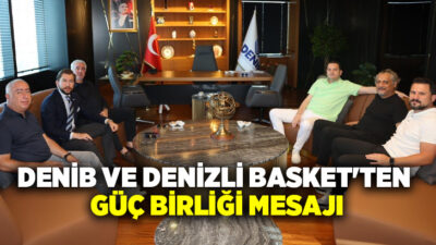 Denizli İhracatçılar Birliği (DENİB) Başkanı Osman Uğurlu, Denizli Basket Spor