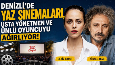 Denizli Büyükşehir Belediyesi tarafından düzenlenen “Yaz Sinemaları” etkinlikleri, bu akşam