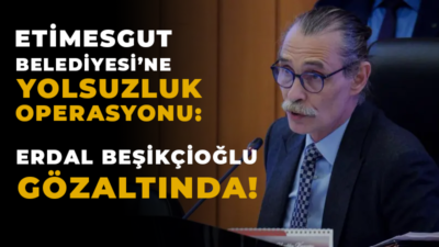 CHP'li Etimesgut Belediyesi'ne yönelik yürütülen yolsuzluk soruşturması kapsamında Ankara merkezli