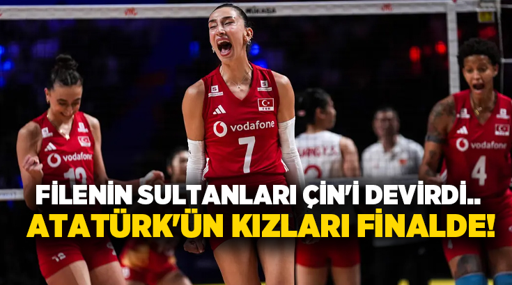 A Milli Kadın Voleybol Takımı, Milletler Ligi'nde yarı finalde sahaya
