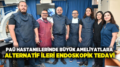 Pamukkale Üniversitesi (PAÜ) Hastaneleri Gastroenteroloji Bilim Dalı, endoskopik ampullektomi yöntemiyle