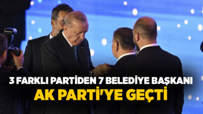 AK Parti'nin 25'inci kuruluş yıl dönümü kapsamında düzenlenen program, siyasette