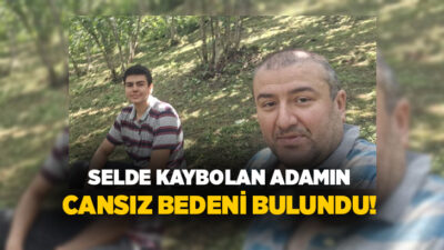 Giresun’da 13 Ağustos’ta meydana gelen sel felaketinde aracın suya kapılması