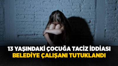 Diyarbakır’ın Yenişehir ilçesinde, 13 yaşındaki bir çocuğa yönelik taciz iddiasıyla