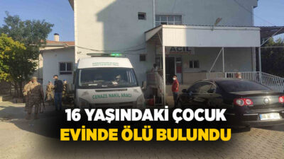 Mardin’in Mazıdağı ilçesinde 16 yaşındaki bir çocuk, evinde ölü halde