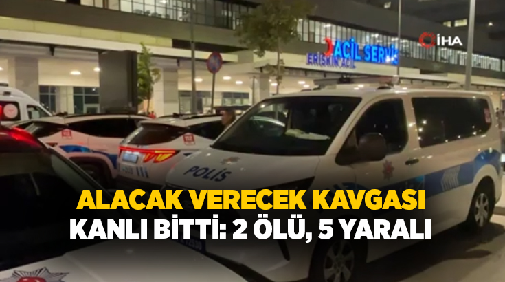 Gaziantep’te iki grup arasında alacak verecek meselesi nedeniyle çıkan silahlı