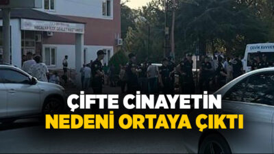 Afyonkarahisar'da iki kişiyi tüfekle vurarak öldüren şahsın, cinayetleri oğlunun tehdit