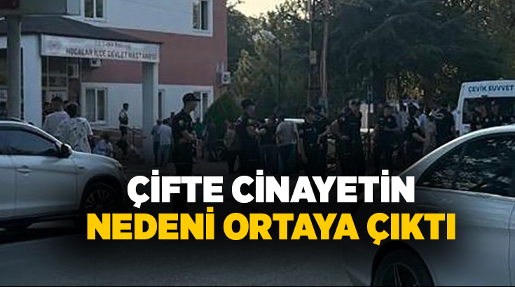 Afyonkarahisar'da iki kişiyi tüfekle vurarak öldüren şahsın, cinayetleri oğlunun tehdit