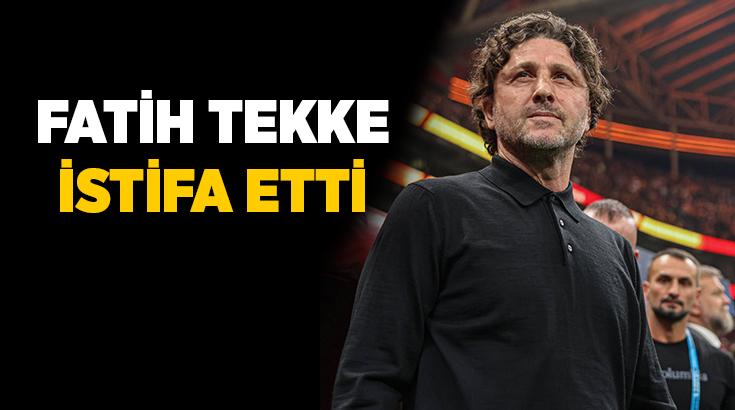 Trabzonspor Teknik Direktörü Fatih Tekke, Ferencvaros’a 4-0 yenilmelerinin ardından istifa