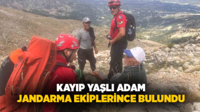Antalya’nın Kaş ilçesinde yakınlarının kayıp başvurusunda bulunduğu yaşlı adam, jandarma