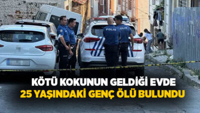 Şişli’de bir binadan yayılan kötü koku ihbarı üzerine olay yerine
