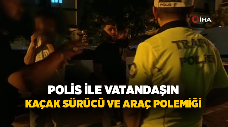 Aksaray’da park halindeki araca çarpıp aracıyla birlikte olay yerinden kaçan