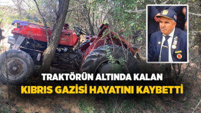 Kütahya’nın Tavşanlı ilçesinde tarlada geri manevra yaptığı sırada kontrolden çıkarak