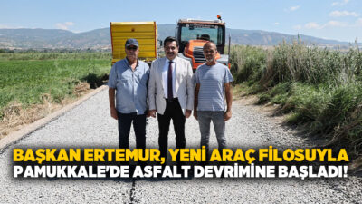 T.C. Pamukkale Belediye Başkanı Ali Rıza Ertemur’un vizyoner ulaşım yatırımları