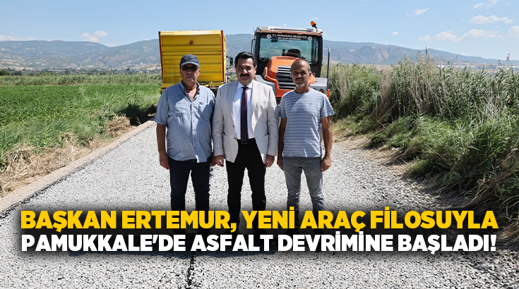 T.C. Pamukkale Belediye Başkanı Ali Rıza Ertemur’un vizyoner ulaşım yatırımları