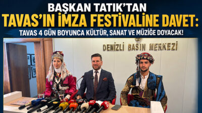 Tavas Belediye Başkanı Kadir Tatık, 13-16 Ağustos 2026 tarihleri arasında