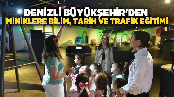 Denizli Büyükşehir Belediyesi Güneşli Günler Çocuk Gelişim Merkezleri, minik öğrencilerine
