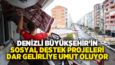 Denizli Büyükşehir Belediyesi’nin ihtiyaç sahibi vatandaşlar için sürdürdüğü mutfak tüpü