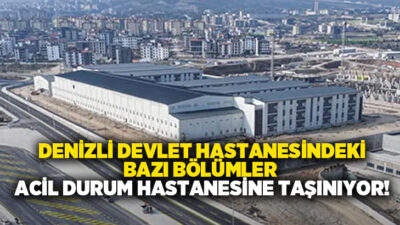 Denizli Devlet Hastanesi bünyesinde hizmet veren KBB, Göz, Jinekolojik Onkoloji