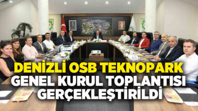 Geleceğin kodlarının yazılacağı, inovasyon ve Ar-Ge üssü olacak Denizli OSB