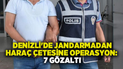 Denizli’de jandarma tarafından hedef aldıkları kişileri kaçırıp, çırılçıplak soyup dövdükten