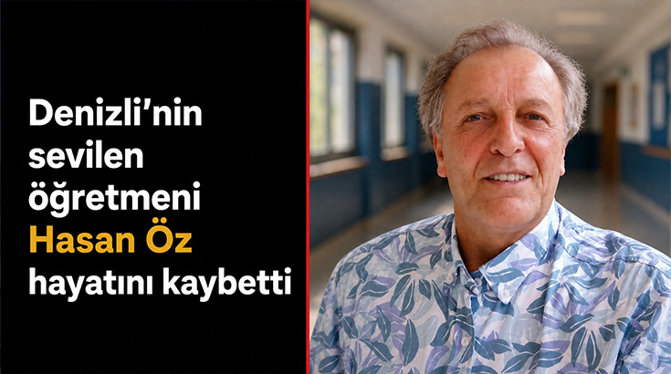 Denizli eğitim camiasının sevilen isimlerinden Hasan Tekin Ada Anadolu Lisesi