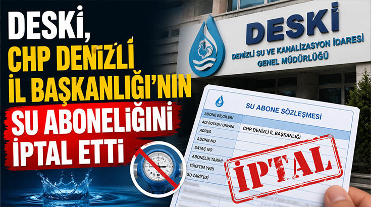 Denizli’de kamuoyuna yansıyan abonelik tartışmasına ilişkin yeni bir açıklama yapıldı.
