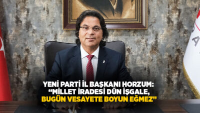 Yeni Parti Denizli İl Başkanı Ali Osman Horzum, 30 Ağustos
