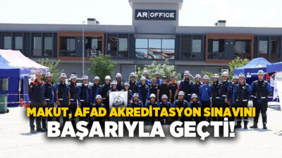 Merkezefendi Belediyesi Arama Kurtarma Ekibi (MAKUT), AFAD akreditasyon sınavını başarıyla