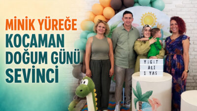 Altı ay önce koruyucu aile olarak minik yavrularına sıcak bir