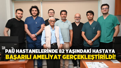 PAÜ Hastaneleri Göğüs Cerrahisi Anabilim Dalı tarafından, göğüs duvarında kanser