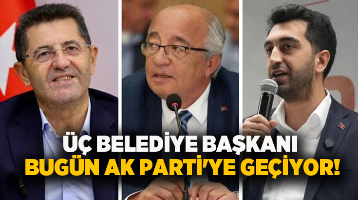 CHP’li Tuzla ve Çekmeköy belediye başkanları ile İYİ Parti Gaziantep