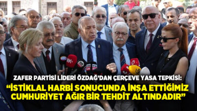 Zafer Partisi Genel Başkanı Prof. Dr. Ümit Özdağ, 1. TBMM