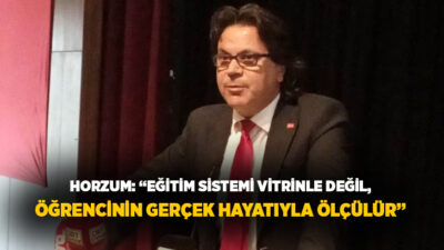 Yeni Parti Denizli İl Başkanı Ali Osman Horzum, yeni eğitim