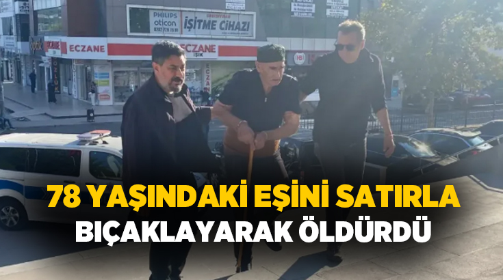 Kapaklı’da yaşanan aile içi tartışma sonucu 78 yaşındaki eşi Fadime