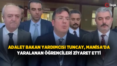 Adalet Bakan Yardımcısı Can Tuncay, Manisa'da silahlı saldırı sonucu yaralanan