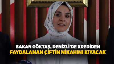 Aile ve Sosyal Hizmetler Bakanı Mahinur Özdemir Göktaş'ın yarın gerçekleşmesi