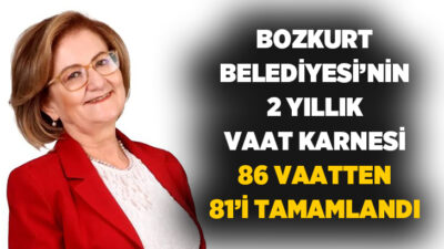 Denizli’nin Bozkurt ilçesinde Belediye Başkanı Birsen Çelik’in seçim döneminde açıkladığı