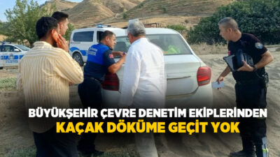 Denizli Büyükşehir Belediyesi, kent genelinde çevre kirliliğinin önüne geçmek, doğal