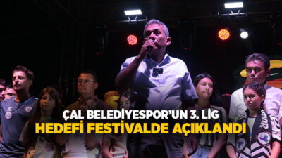 Çal Belediyespor’un yeni sezon hedefleri, Çal Belediyesi tarafından düzenlenen 2.