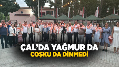 Yağmura rağmen coşkunun dinmediği Çal’da bağbozumu; üzümün bereketi, kültürün gücü