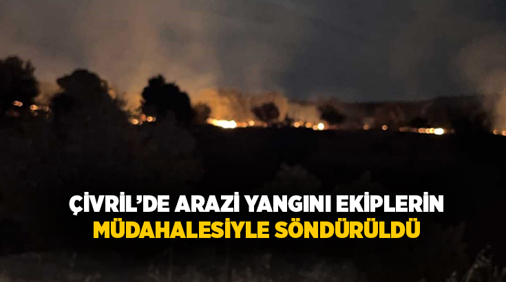 Denizli’nin Çivril ilçesinde çıkan arazi yangını, ekiplerin müdahalesiyle büyümeden söndürüldü.
