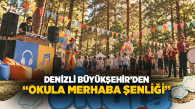 Denizli Büyükşehir Belediyesi, yeni eğitim-öğretim yılı öncesinde çocuklar için dopdolu