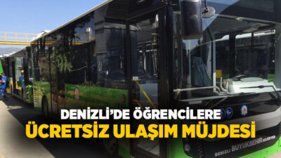 Denizli Büyükşehir Belediyesi, yeni eğitim-öğretim yılının başlamasıyla birlikte öğrencilere yönelik