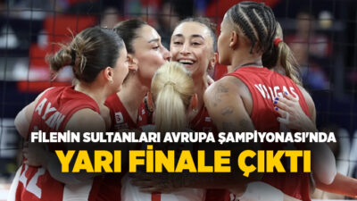 CEV Trendyol 2026 Kadınlar Avrupa Voleybol Şampiyonası çeyrek finalinde A