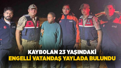 Kars’ta akşam saatlerinde evinden çıktıktan sonra kendisinden haber alınamayan 23