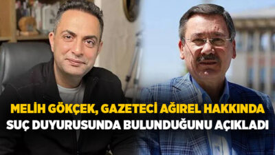 Eski ABB Başkanı Melih Gökçek, Ankara Cumhuriyet Başsavcılığı tarafından başlatılan