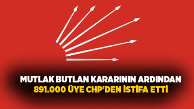 CHP'ye yönelik mutlak butlan kararının ardından partiden ayrılan üye sayısı